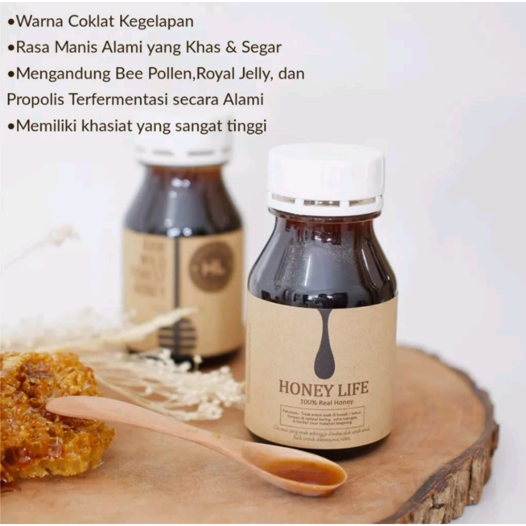 

HL - Madu Asli Hutan Honey Life | Madu Murni Forest Honey Madu hutan 250ml