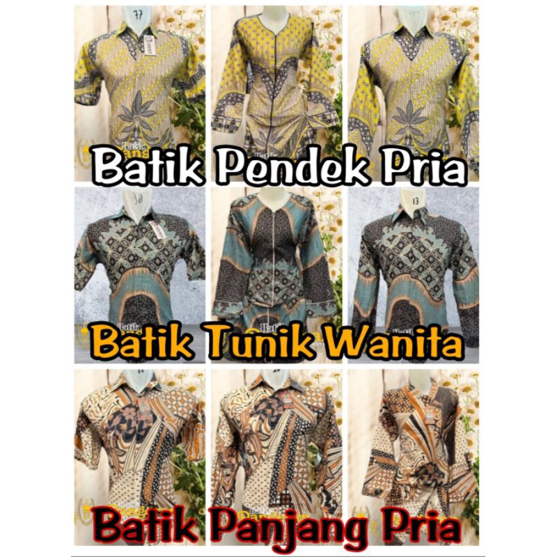 BATIK TUNIK WANITA KATUN PREMIUM MINI DRESS MODERN TERKINI M L XL XXL L5.Size Standar Jumbo Extra Ju