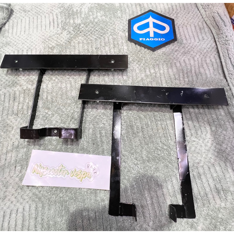 Dudukan plat nomor depan vespa excel exclusive px ps spartan