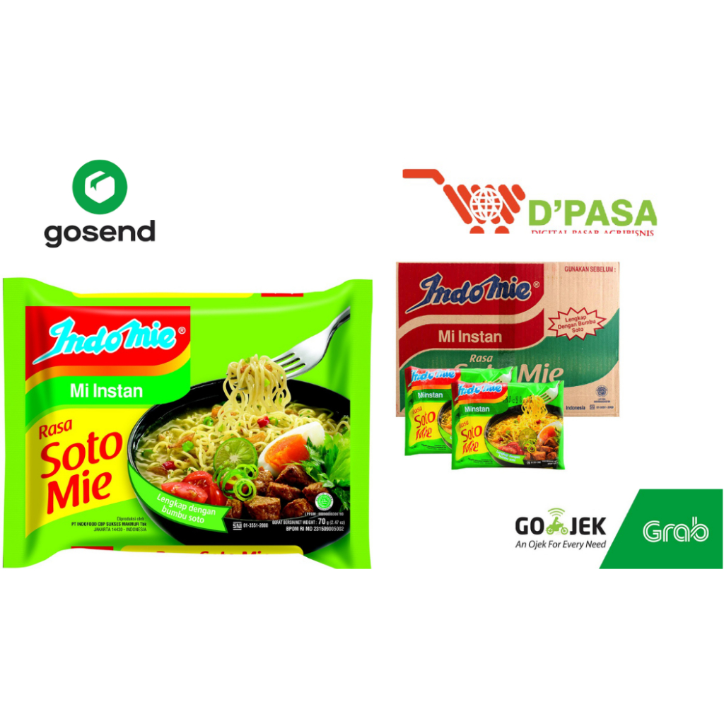 

KIRIM INSTAN INDOMIE SOTOMIE 70Gr