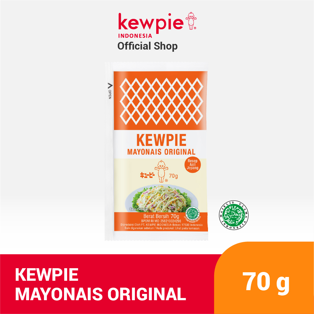 

KEWPIE Mayonnaise Mayonnaise Mayo Original Sachet 70 g