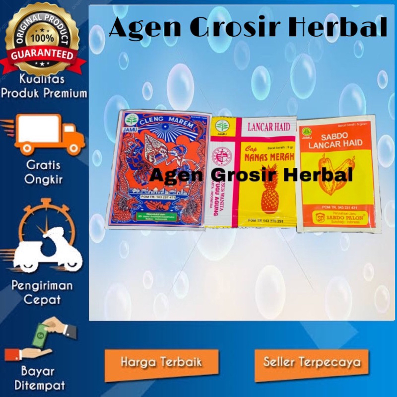 JAMU CLENG MAREM/KATES/NANAS MERAH PRODUK ORIGINAL 100%
