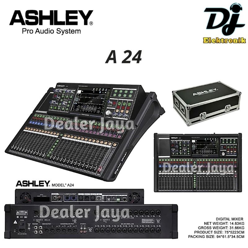 Mixer Digital Ashley A 24 / A24 - 24 channel