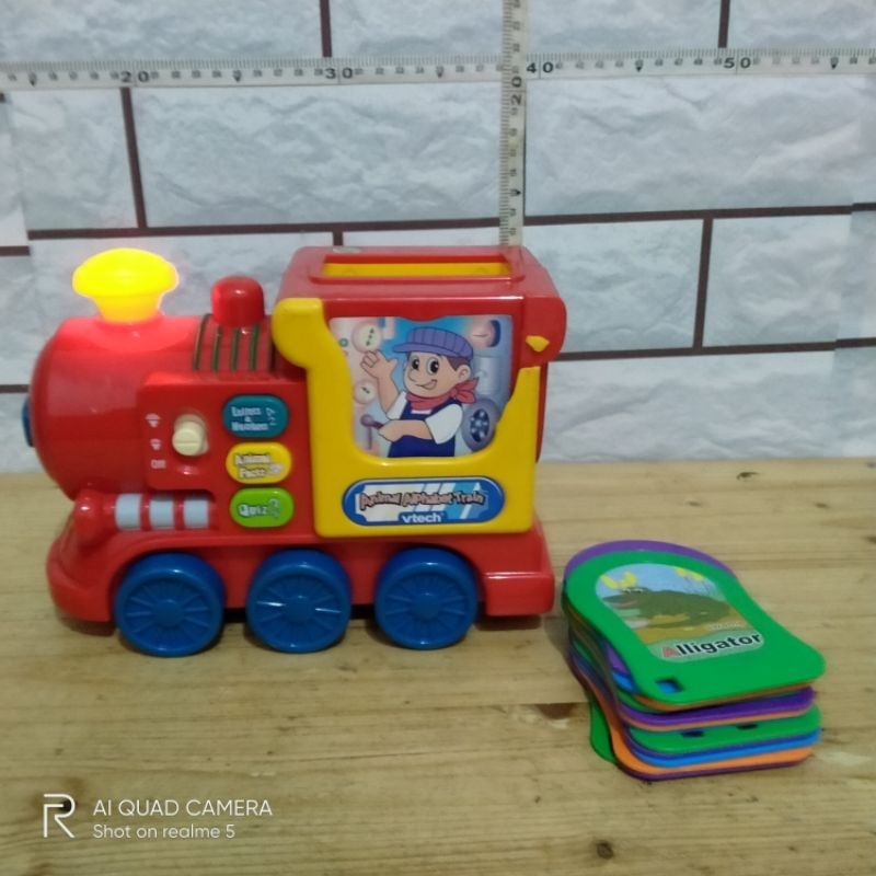Vtech Animal Alphabet Train.mainan edukasi.Preloved