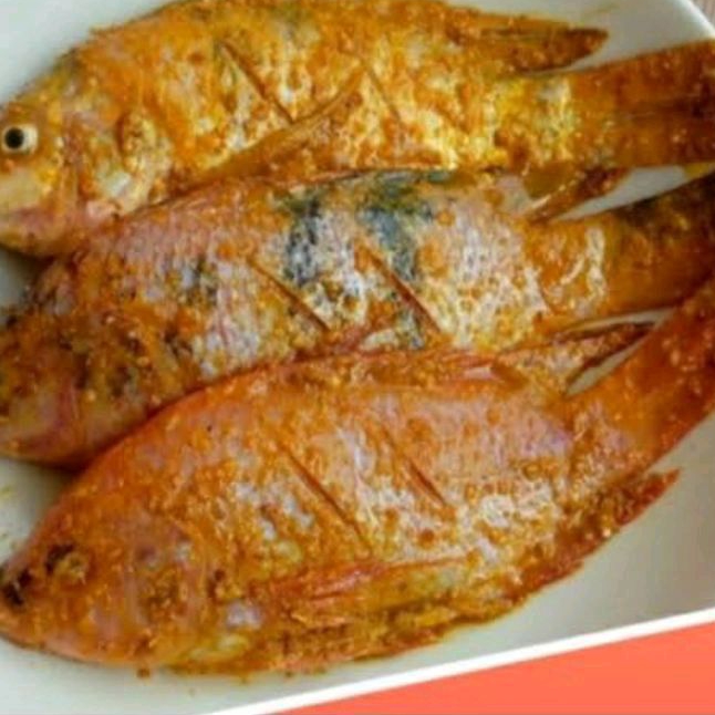 

Ikan Nila Bumbu Kunging isi 3
