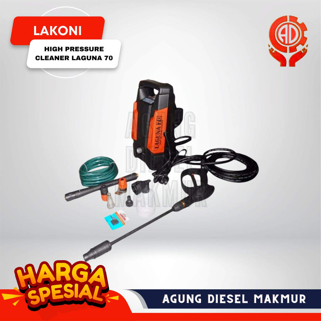 Lakoni High Pressure Jet Cleaner Mesin Steam Cuci Mobil Motor Laguna 70