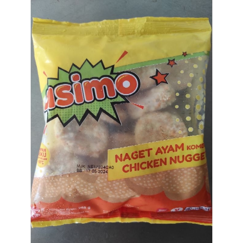 

Asimo Naget Ayam Kombinasi 250gr