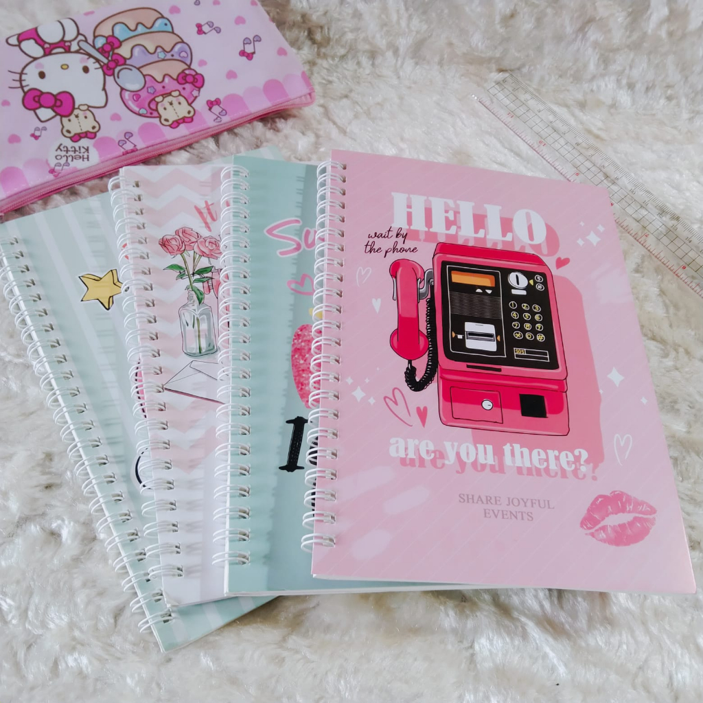 

BUKU DIARY / NOTE BOOK A5 SPIRAL / NOTE BOOK BERGARIS