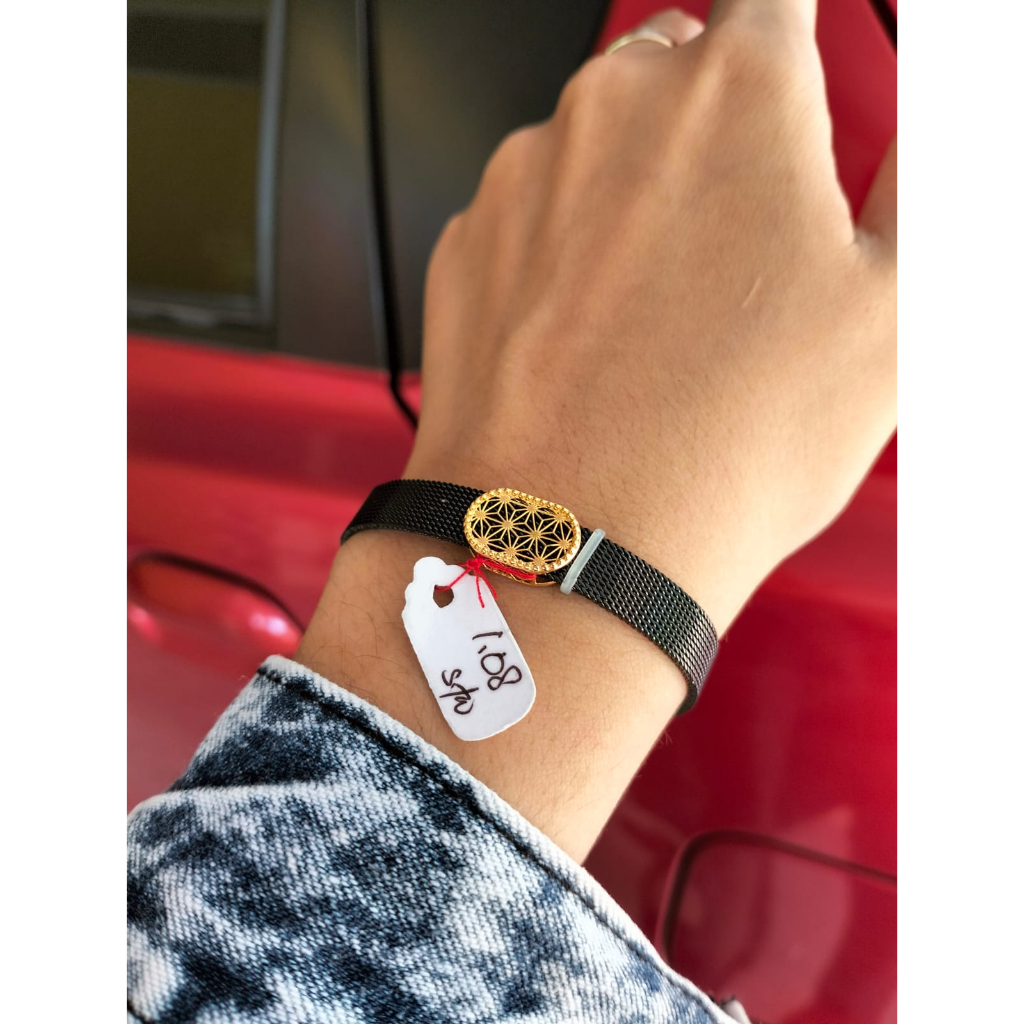 Gelang Model Tali Jam Tangan Variasi Emas Bentuk Matahari Gelang Keberuntungan Gelang Tangan Wanita 