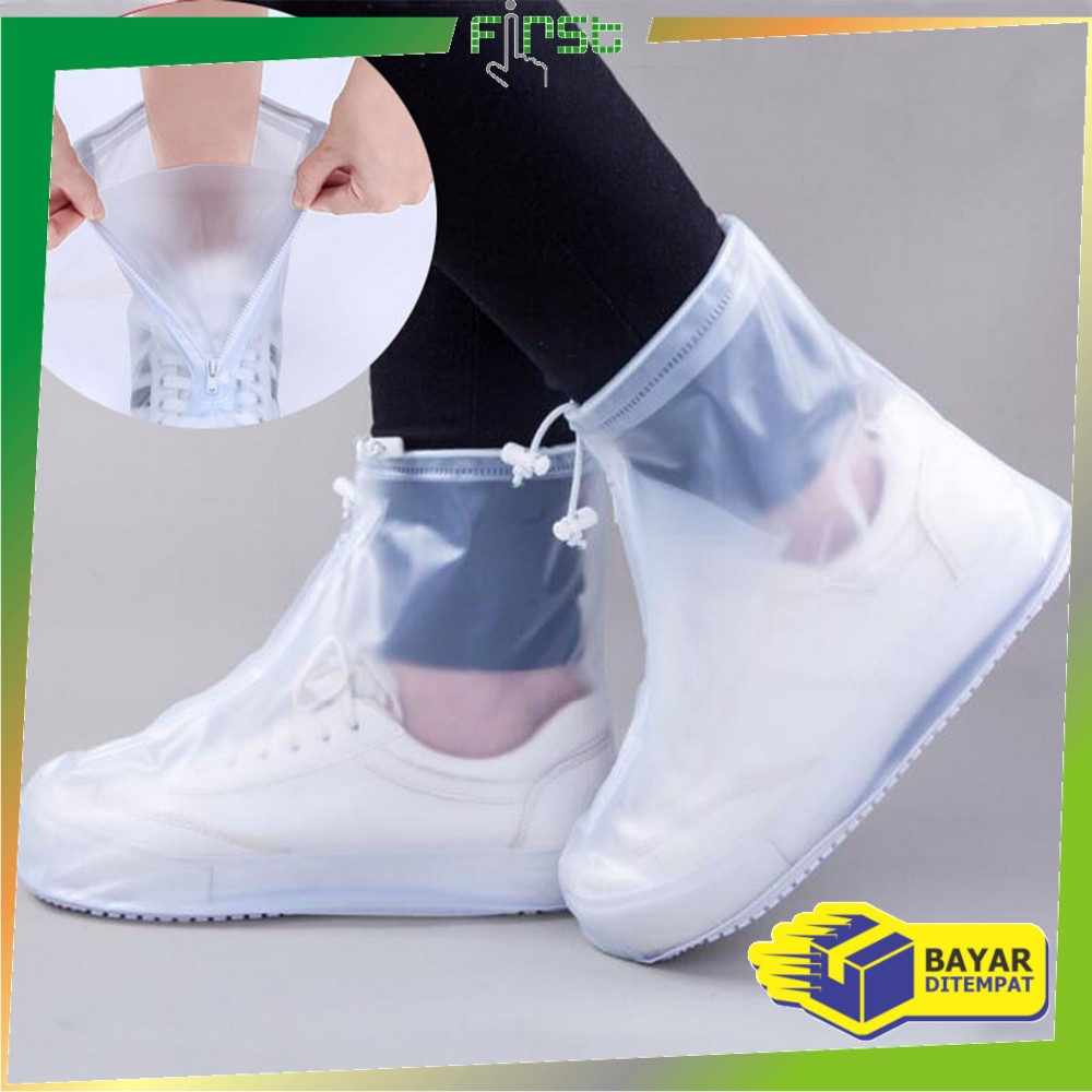 FH-C898 Pelindung Sepatu Anti Air Unisex Tahan Air / Jas Hujan Sepatu Waterproof / Cover Shoes Jas Hujan Mantel Tahan Air Dari Hujan