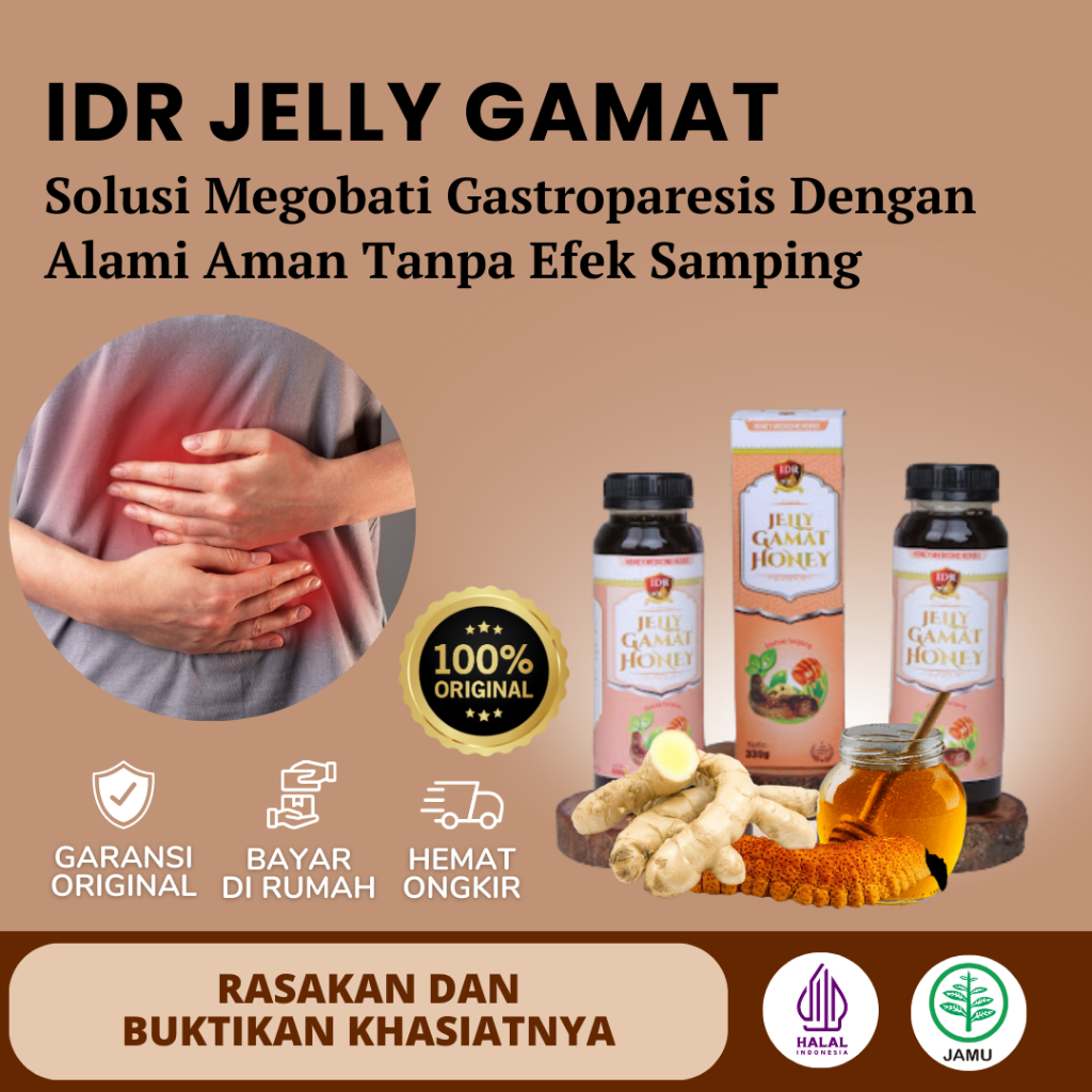 IDR Jelly Gamat   Obat Gastroenteritis  330 gram