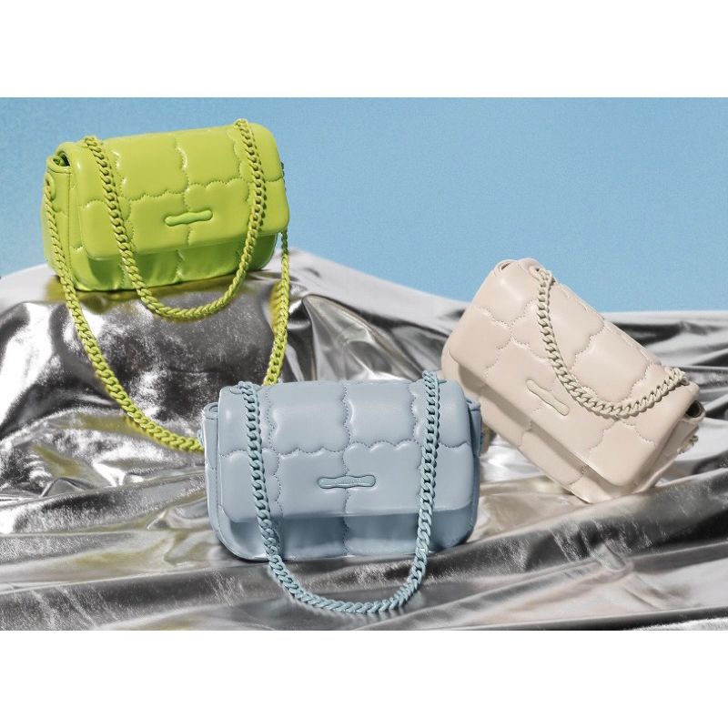 Tas Selempang Kulit Wanita Tas Hp Cewek Kecil Slinbag Rantai luxury Gs 672