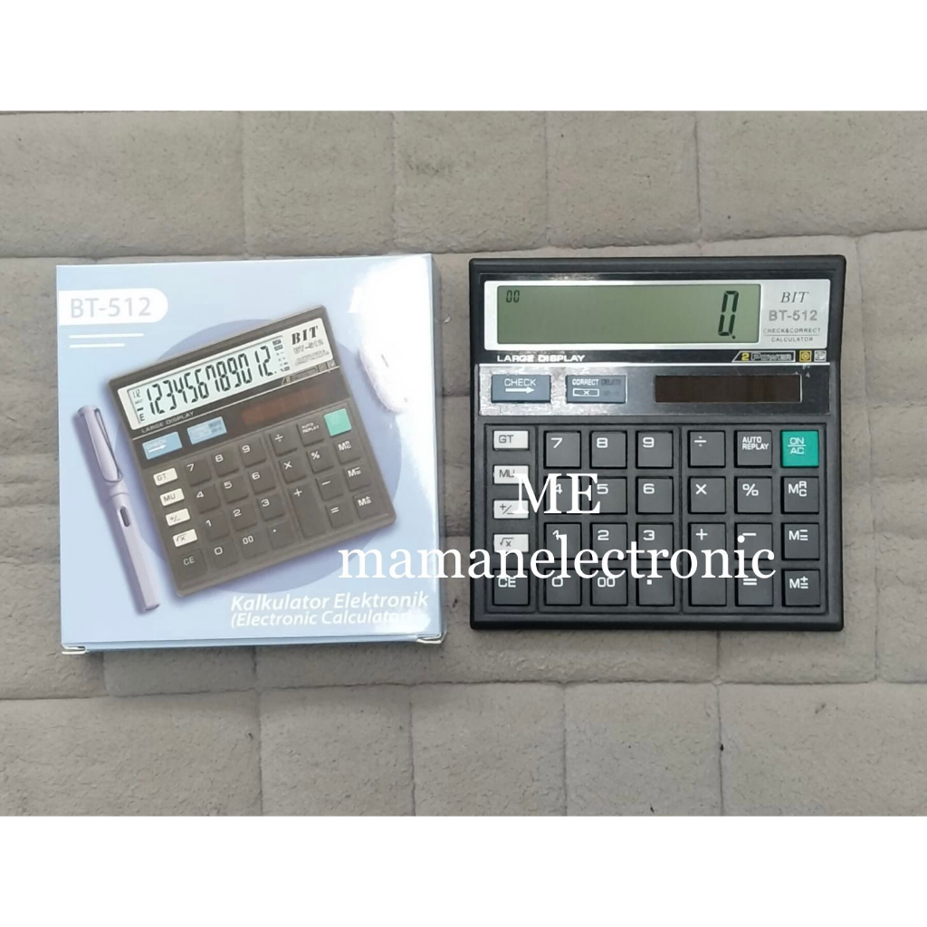 

Kalkulator BT 512