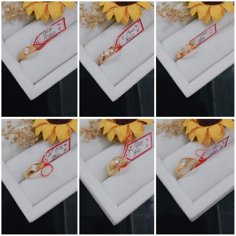 CINCIN ANAK ASLI PERAK 925%