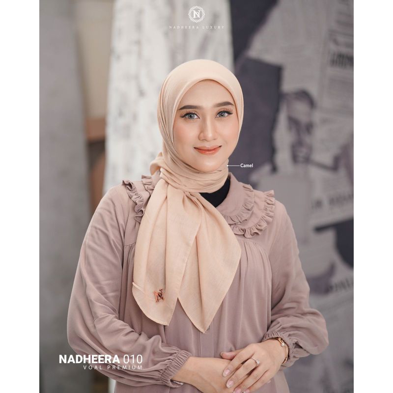 HIJAB SEGIEMPAT NADHEERA LUXURY REALPICK