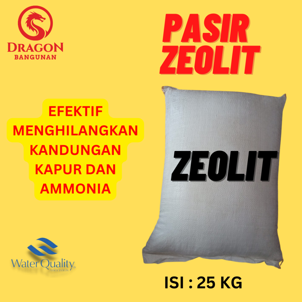 Zeolit Media Filter Air - Pasir Zeolite Untuk Filter Air