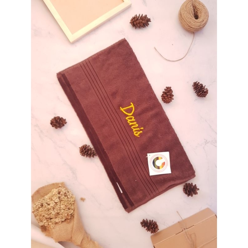 Handuk Terry Palmer Bordir Nama