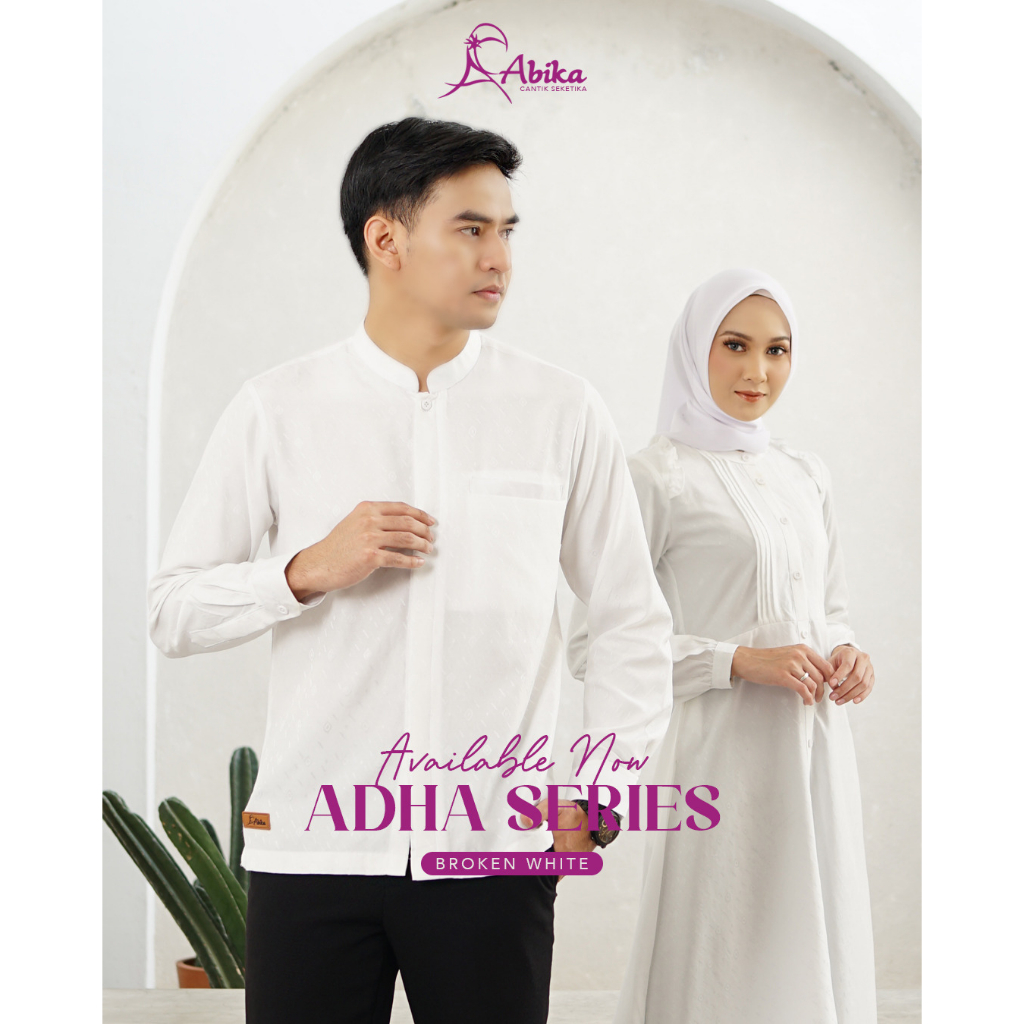 KOKO ABIKA TERBARU ADHA SERIES ZAFEER WHITE