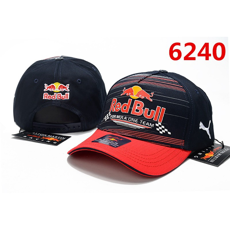 Topi RedBull Red Bull Baseball Navy Red F1 Max Cap Premium Branded