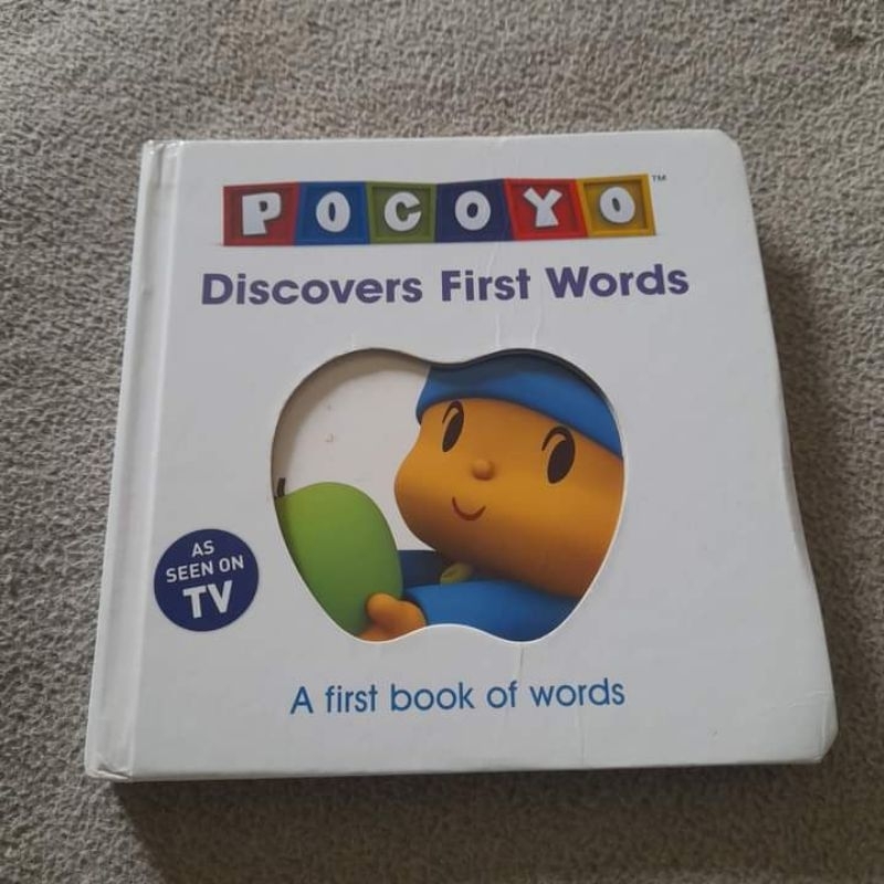 Buku Aktivitas Anak - POCOYO - Discovers First Words