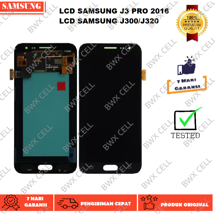 LCD SAMSUNG J320 / J300 / J3 2016 + TS  BLACK / WHITE / GOLD