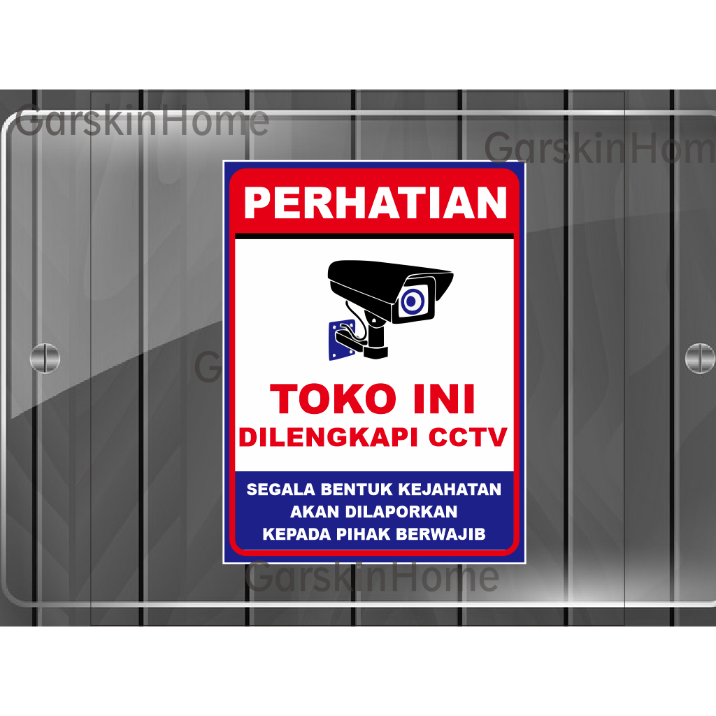 

STIKER TOKO INI DILENGKAPI CCTV