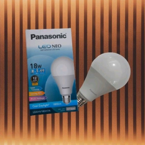 Bolam Lampu Led Panasonic 18 watt