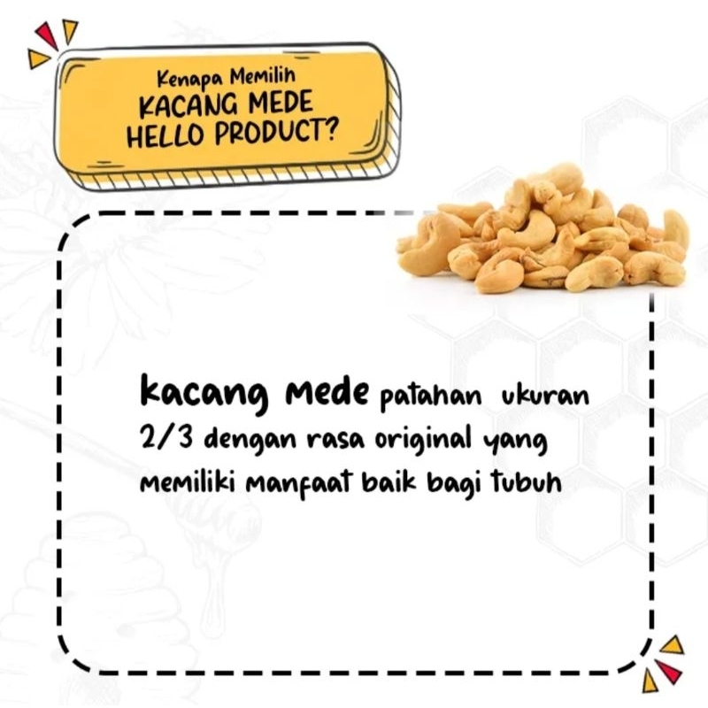 

HELLO HONEY PRODUK "KACANG MEDE