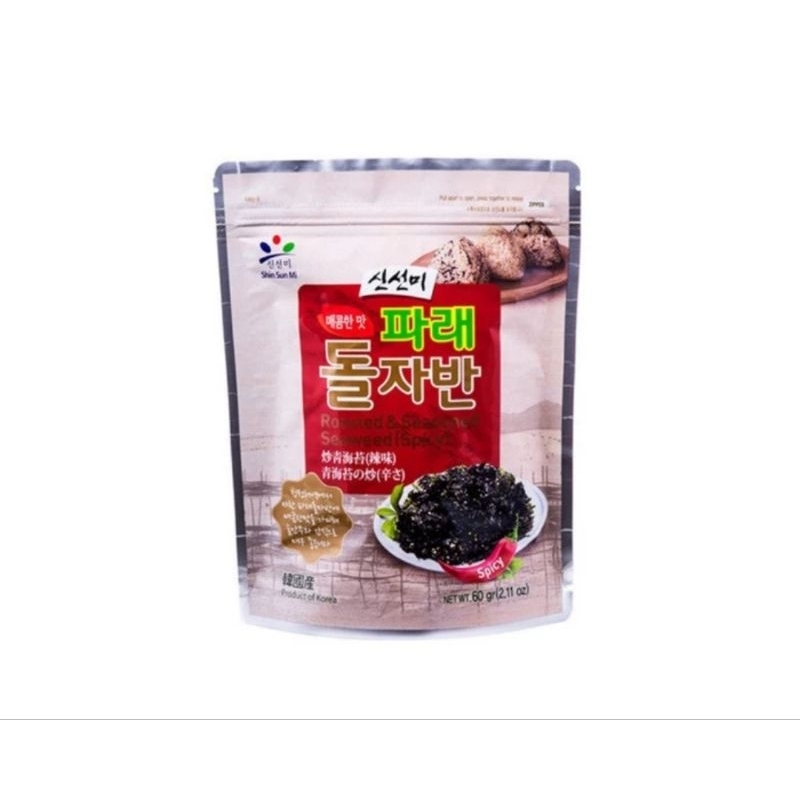 

SHINSUNMI ROASTED & SESONED SEAWEED - SPICY 60gr