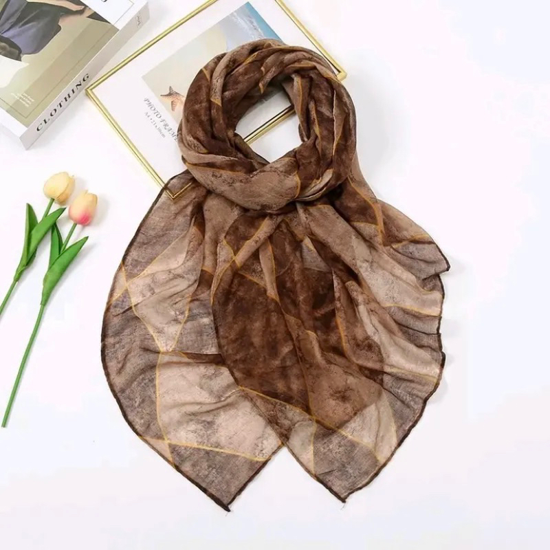 Pashmina Motif Tie Dye Import | Pashmina Turkey