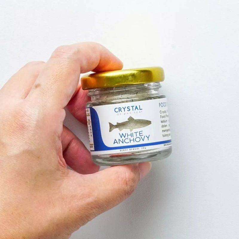 

Crystal Of The Sea White Anchovy Food Powder - 20gr