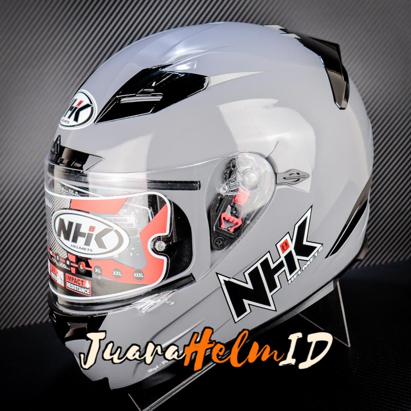 NHK HELM RX9 SOLID / RX-9 DIM GREY / RX 9 DOUBLE VISOR