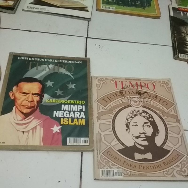 MAJALAH EDISI KHUSUS TEMPO  COKROMINOTO guru para pendiri bangsa /MIMPI NEGARA ISLAM