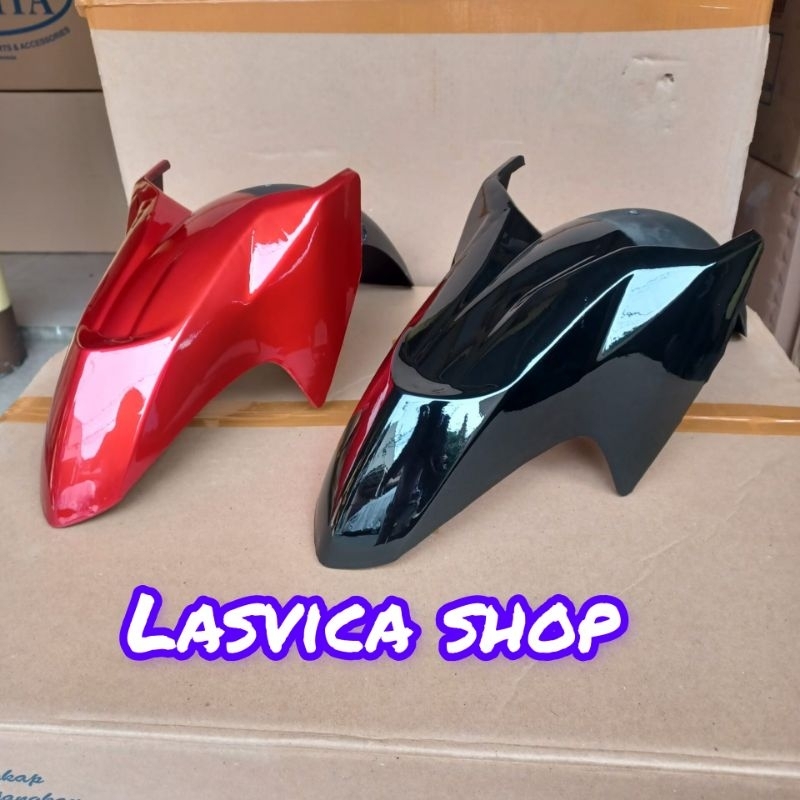 Spakbor Depan Jupiter MX lama 2007-2010 hitam merah maron