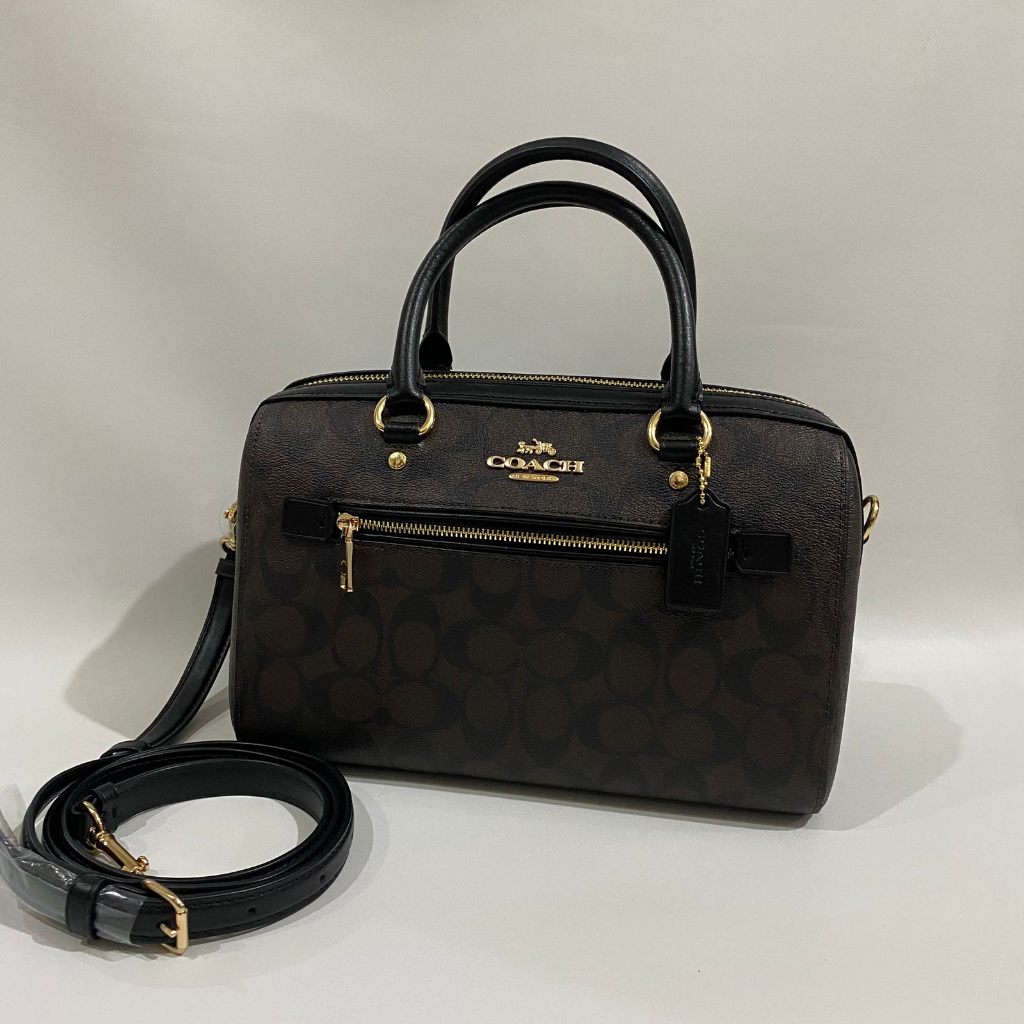 Coach F83607 rowan brown black