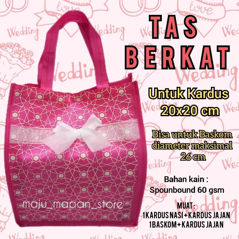 

Tas Berkat 20x20 lusinan (12 pcs)