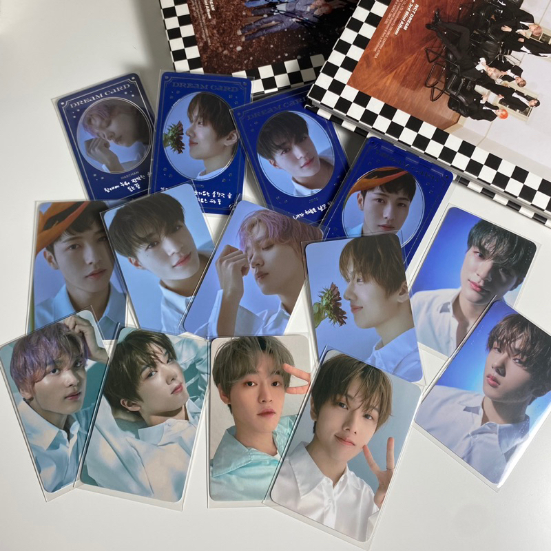 NCT DREAM STARRY DAYDREAM SELCA CONCEPT KONSEP DREAM CARD PHOTOCARD PC MARK RENJUN JENO HAECHAN JAEM