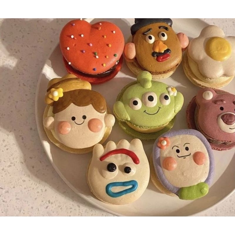 

custom cake kue kering karakter