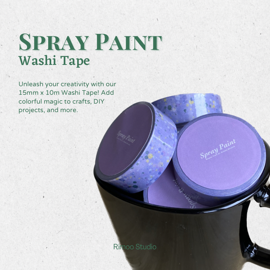 

Spray Paint Washi Tape