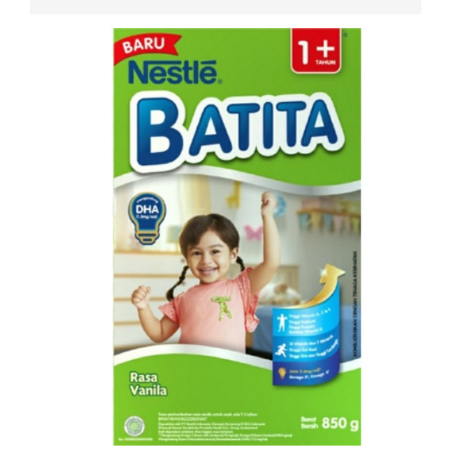 Nestle DATITA 1+/3+ Vanila Susu Anak Box 850g