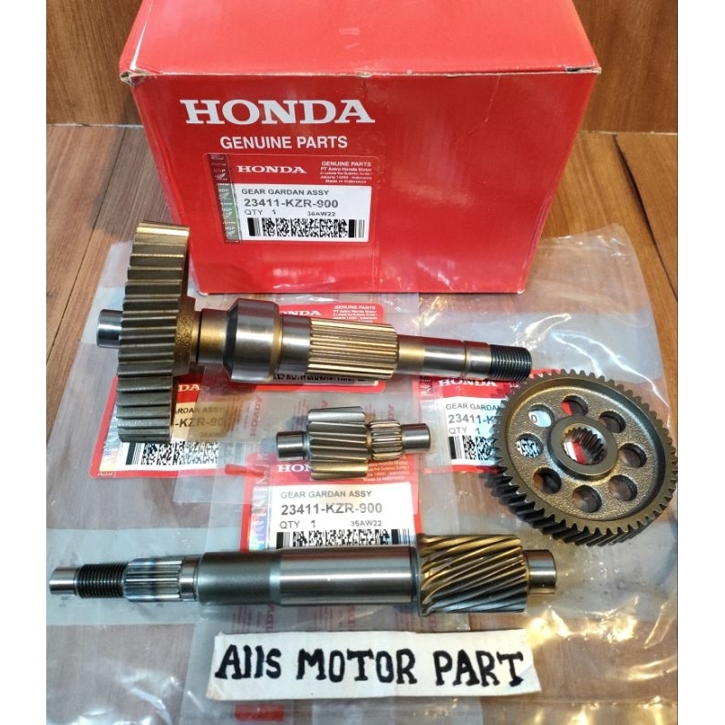 Gigi rasio KZR gear rasio set Vario 125 fi old Vario 125 led new Vario 125 fi led  Pcx 125