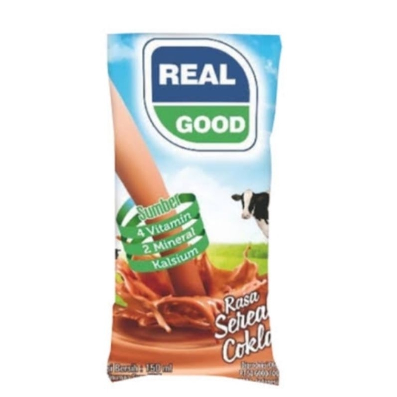 

Susu realgood rasa coklat 150ml | susu bantal @150ml rasa coklat