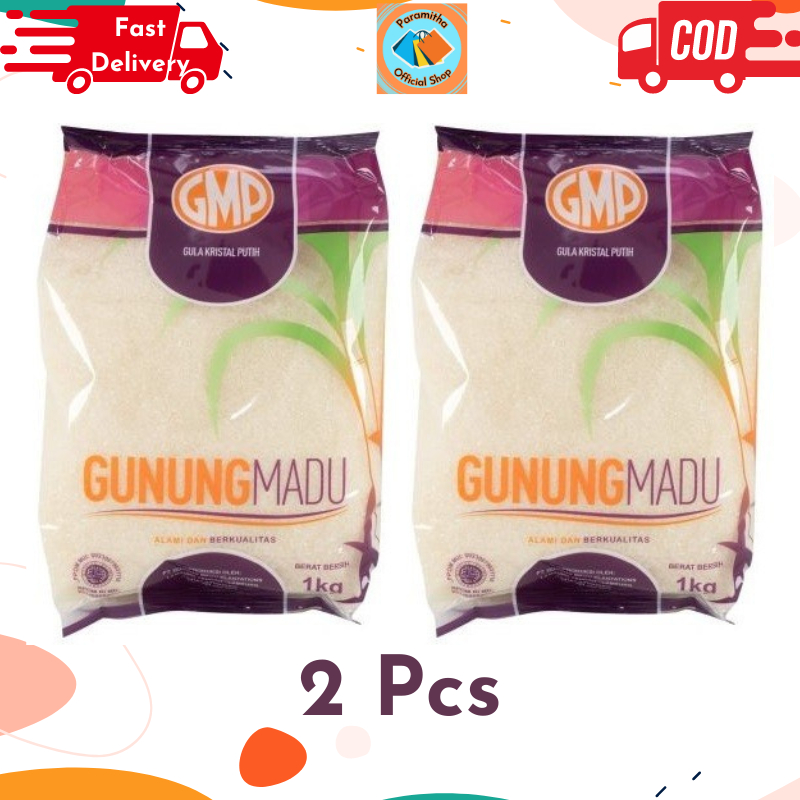 

GMP Gula Pasir Kemasan 1 Kg Dapat 2 Pcs