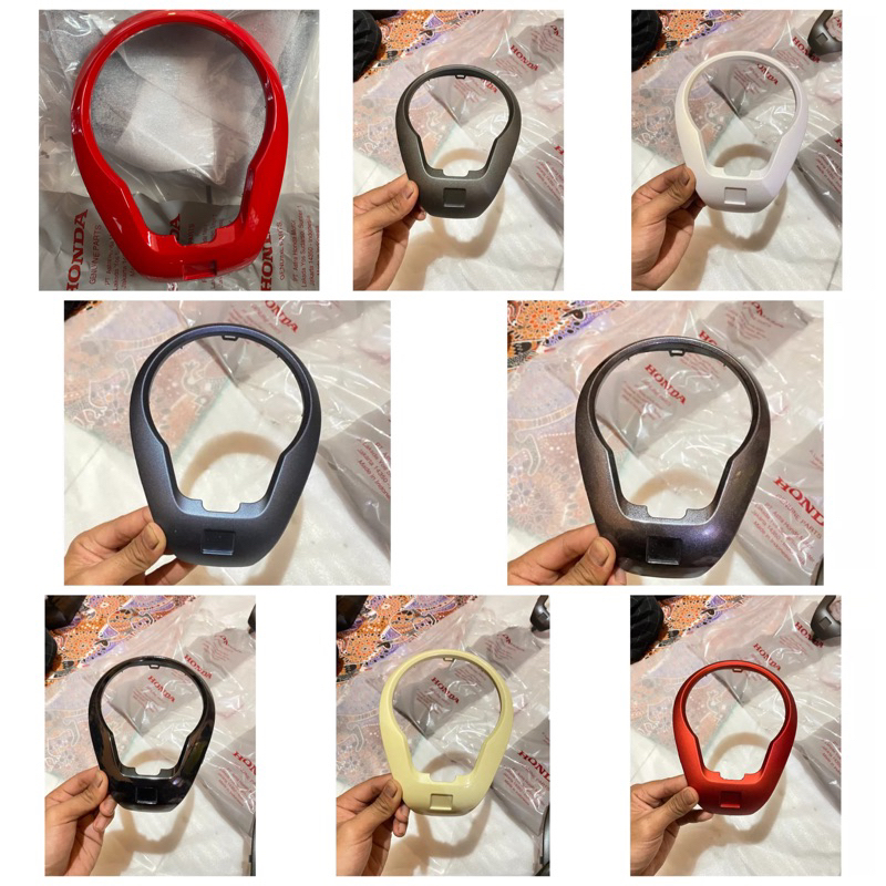 Cover Ring Speedometer Scoopy New 2021 2022 2023 K2F Original merah hitam putih biru doff hitam doff
