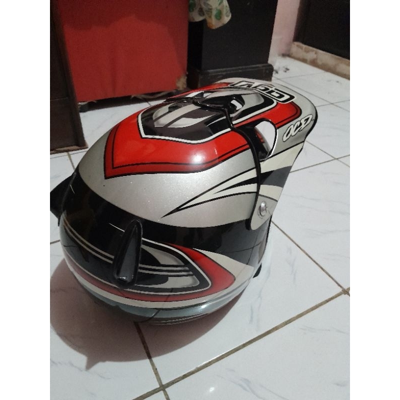 Helm AGV model RC 5 (ori asli) tipe motocross