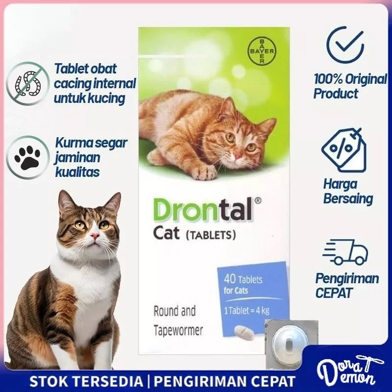 Drontal Cat Obat Cacing Kucing