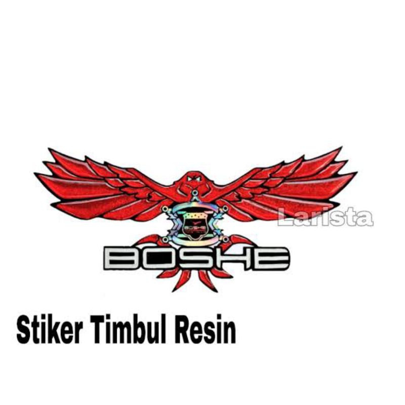 stiker timbul BOSHE CZ,BL,ML