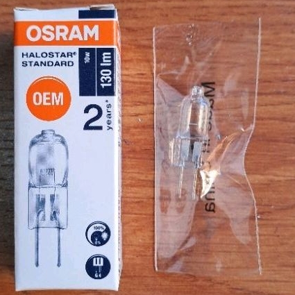 Lampu halogen kacang osram 10w 12v