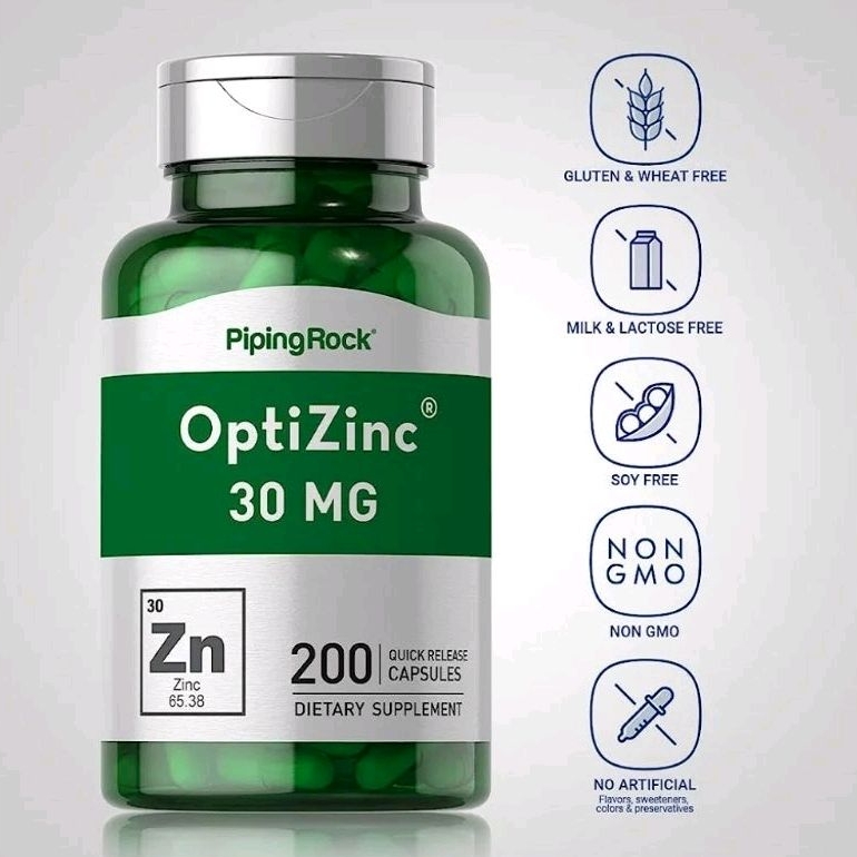 Piping Rock OptiZinc 30 MG
