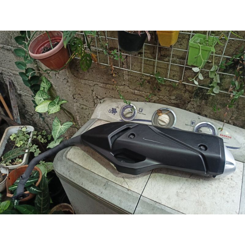 Knalpot vario 160cc 160 cc honda original ori copotan standar fullsystem fullset tinggal pasang ajah